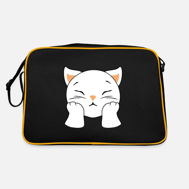 Dreaming cat Retro Bag