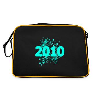2010 2010 - Retro Bag - black/gold - Back