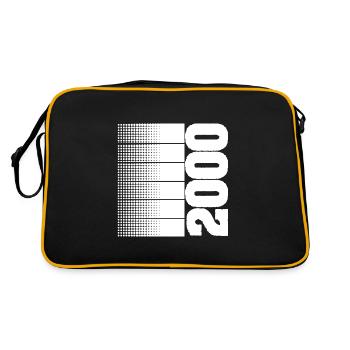 2000 - Retro Bag - black/gold - Back