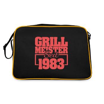 1983 - Sac Retro - noir/or - Dos