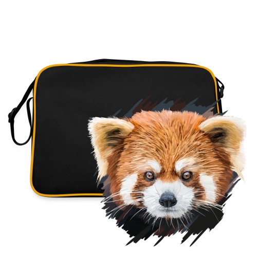 Roter Panda - Retro Tasche