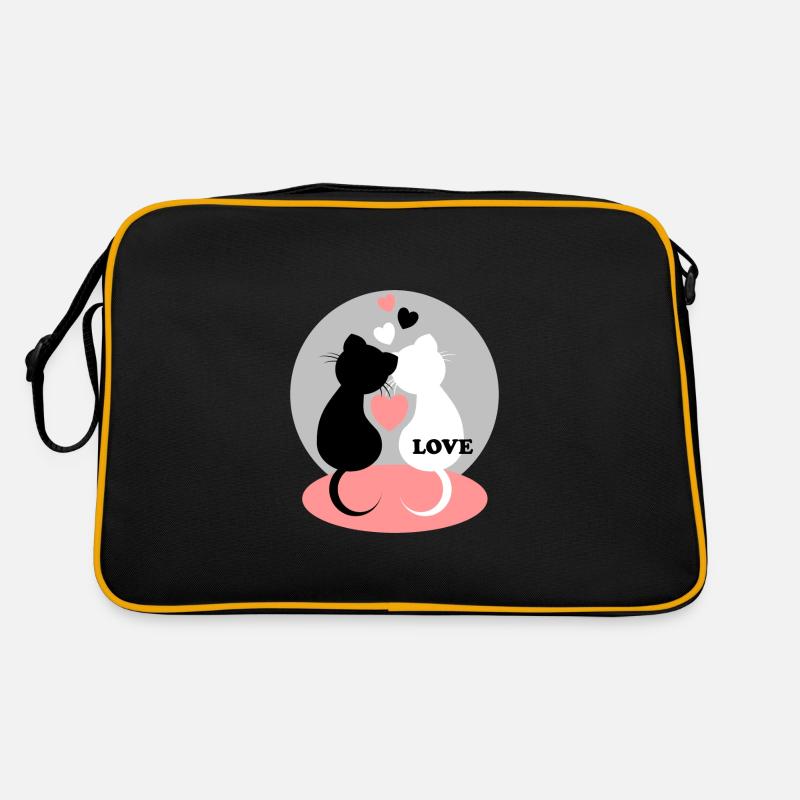 Amour de chat Sac Retro