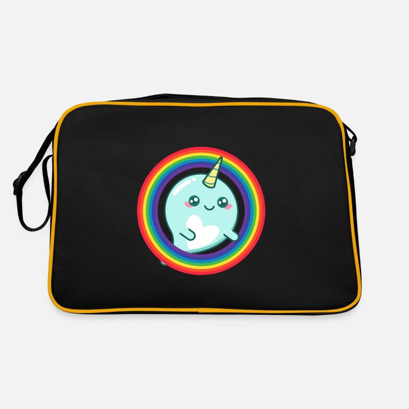 Narval arc-en-ciel Sac Retro