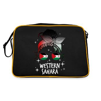 Sahara occidental - Sac Retro - noir/or - Dos