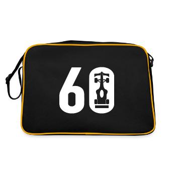 60 Formula Motorsport - Retro Bag - black/gold - Back