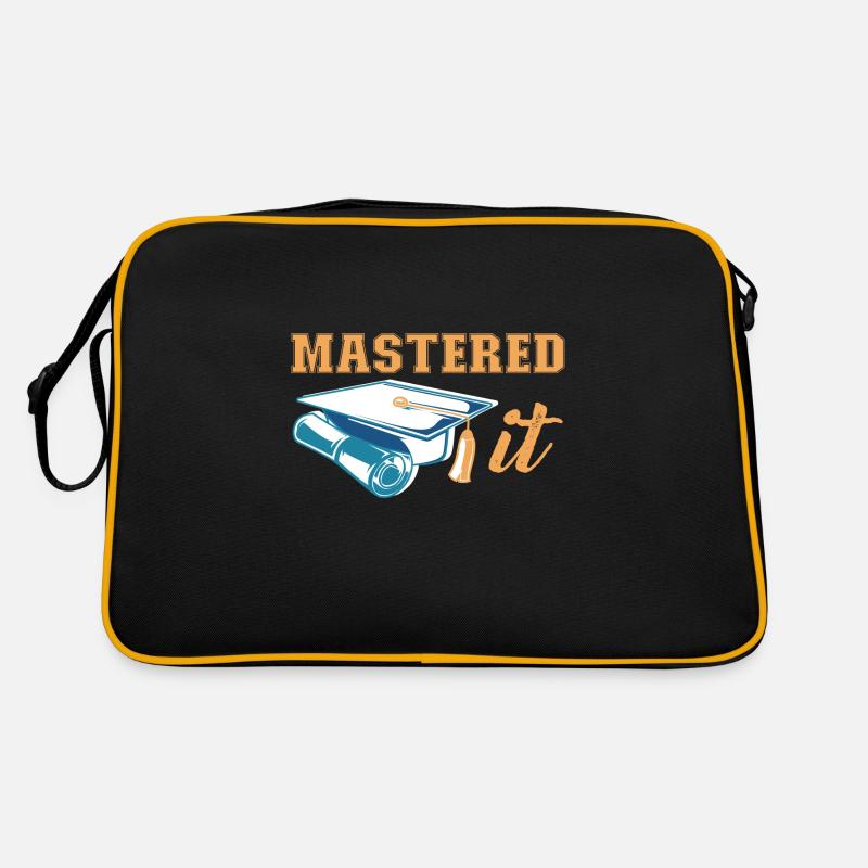 Master's Degree Graduate Master's Degree Retro Bag