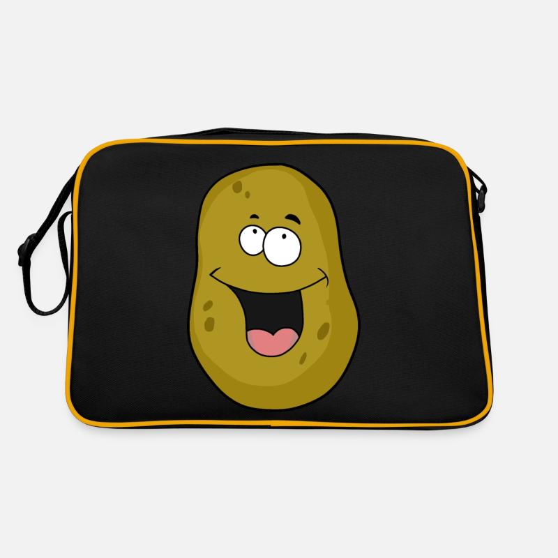 Potato Potatoes Vegetables Retro Bag
