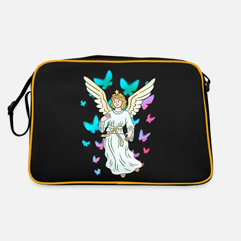 Céleste Printemps Papillons Nature Ange Sac Retro