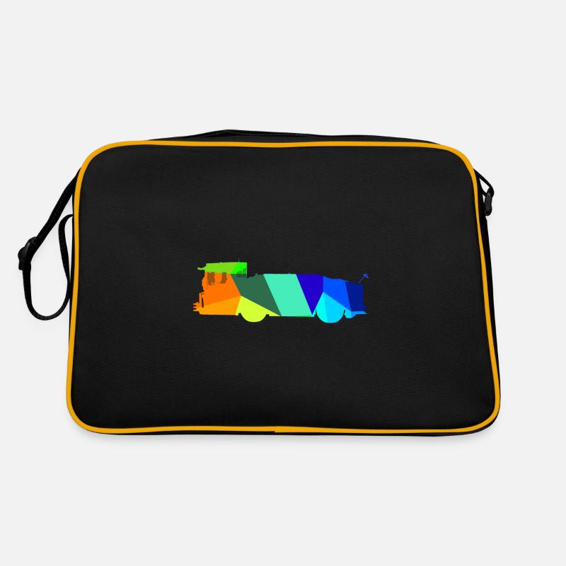 Remorqueur d’avion Rainbow Polygon Runway Sac Retro