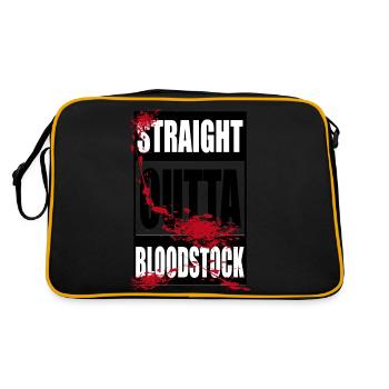 Outta Bloodstock - Retro Bag - black/gold - Back
