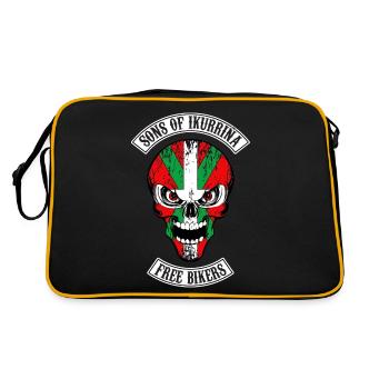 sons of ikurrina 02 - Sac Retro - noir/or - Dos