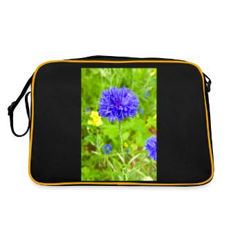 bluebottle aussi bleuet bleuet cyan - Sac Retro - noir/or - Dos