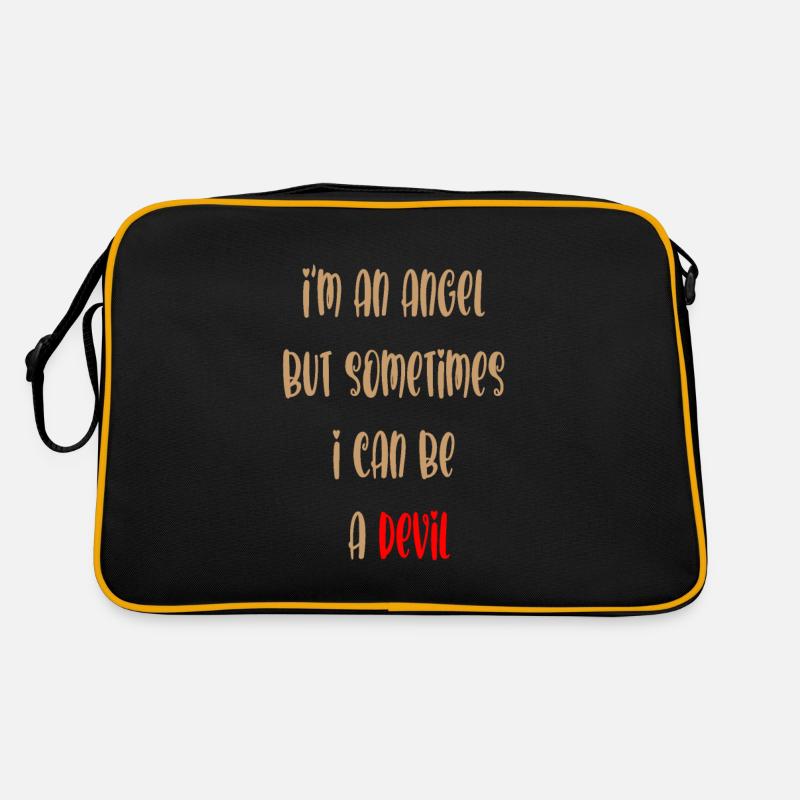 Ange et démon Sac Retro
