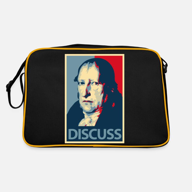 hegel discuss II philosophy, philosopher Retro Bag