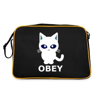 Cat KittenS Obey Fun Obey Mistress - Retro Bag - black/gold - Back
