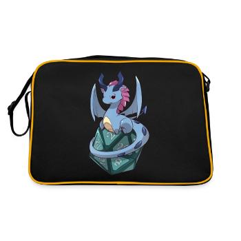 Dragon D20 - Retro Bag - black/gold - Back