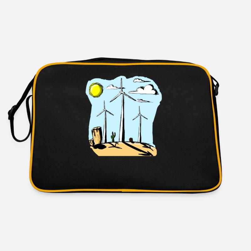 Éoliennes Sac Retro
