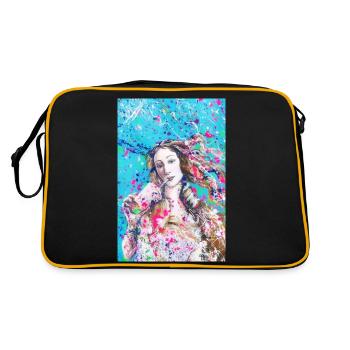 Vénus Botticelli - Sac Retro - noir/or - Dos
