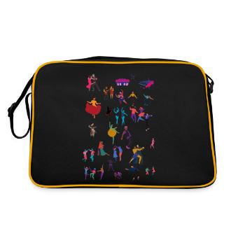 dance - Sac Retro - noir/or - Dos