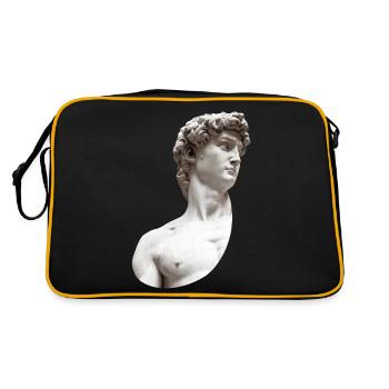 David | Michelangelo di Lodovico Buonarroti Simoni - Retro Bag - black/gold - Back
