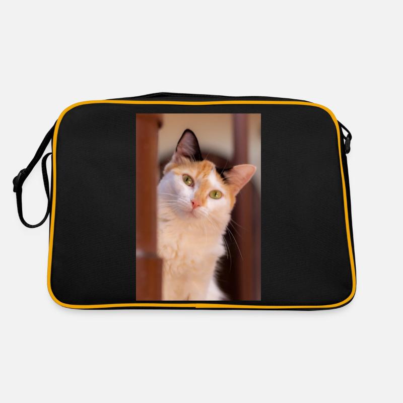 the cat Retro Bag
