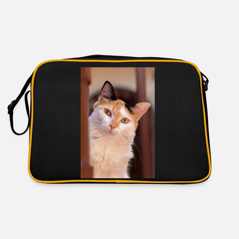 Die Katze Retro Tasche
