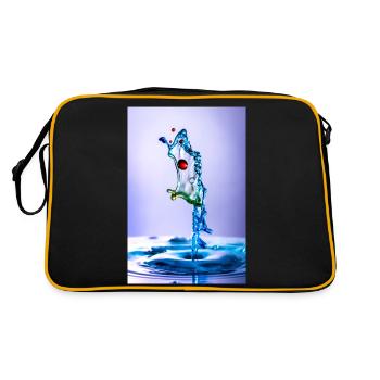 fish - Retro Bag - black/gold - Back