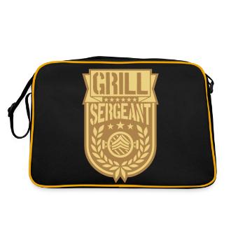 Grill Sergeant couronne de laurier cool - Sac Retro - noir/or - Dos