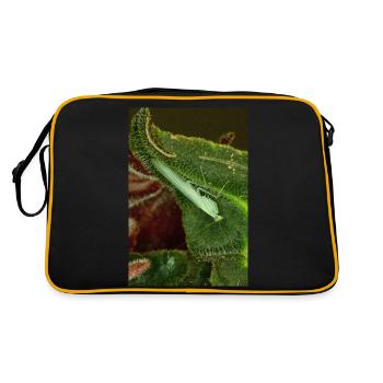 Tropidomantis cf tenue - Retro Bag - black/gold - Back