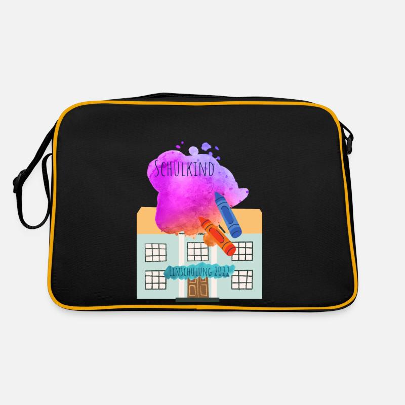 Einschulung Retro Tasche