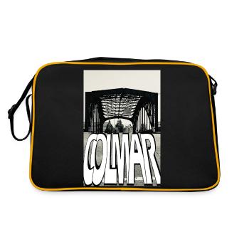 Colmar Graph Pont - Sac Retro - noir/or - Dos