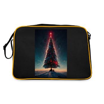 Noël 9 - Sac Retro - noir/or - Dos