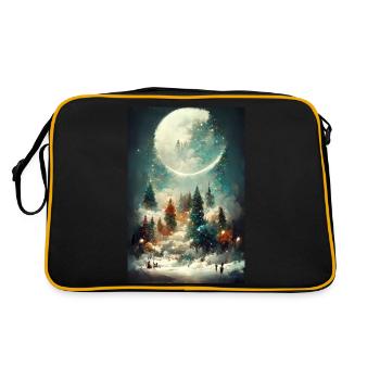 Noël 24 - Sac Retro - noir/or - Dos