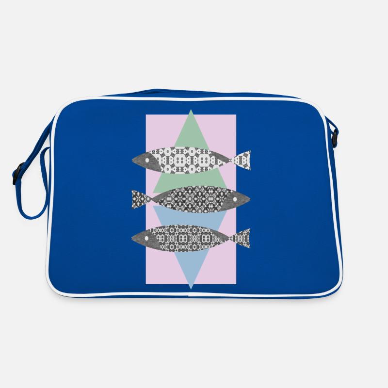 Fische Retro Tasche