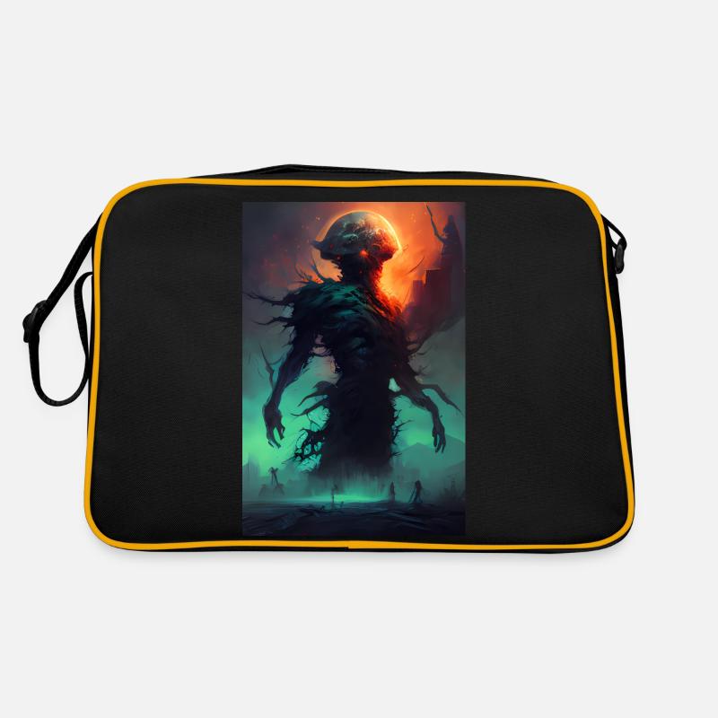 Démon effrayant de l’enfer Sac Retro