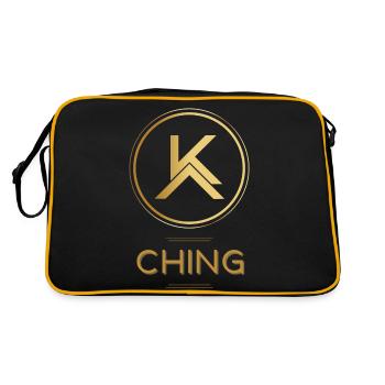 KACHING Milliardaire Millionnaire Rich Kid Design - Sac Retro - noir/or - Dos