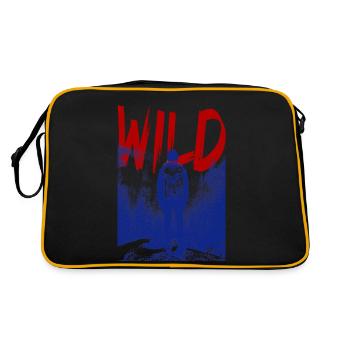 Aventurier sauvage de la nature - Sac Retro - noir/or - Dos