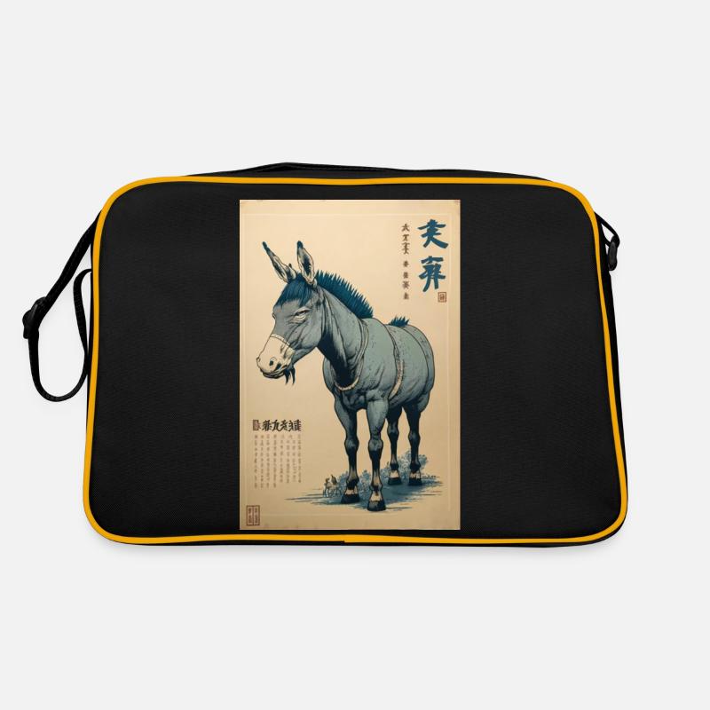 Ukiyo d’âne Sac Retro
