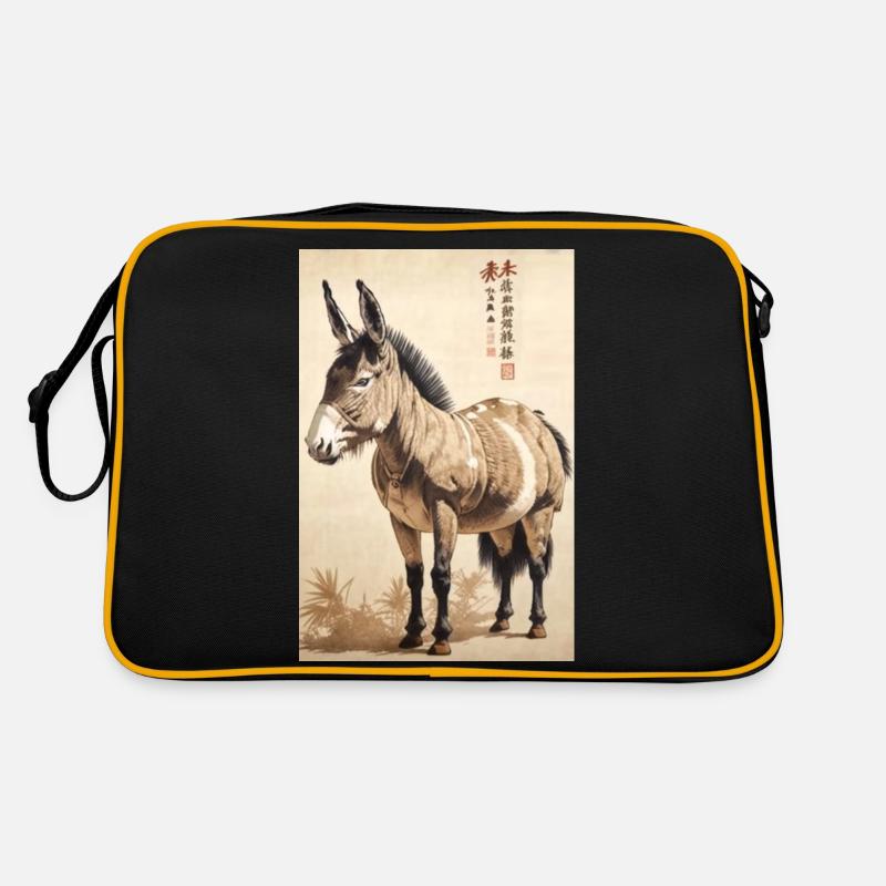 Ukiyo d’âne Sac Retro