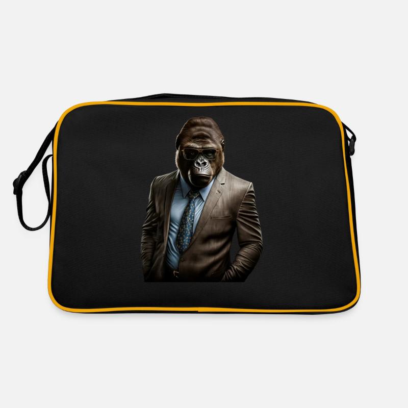 Herr Gorilla Retro Tasche