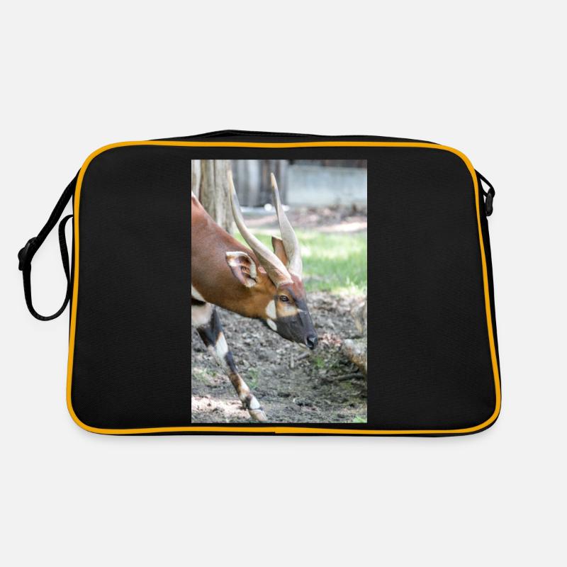 Östlicher Bongo Tragelaphus euryce Retro Tasche