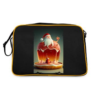 Santa Claus Jelly - Retro Bag - black/gold - Back
