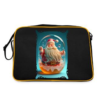Santa Claus Jelly - Retro Bag - black/gold - Back