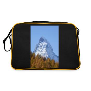Cervin - Sac Retro - noir/or - Dos