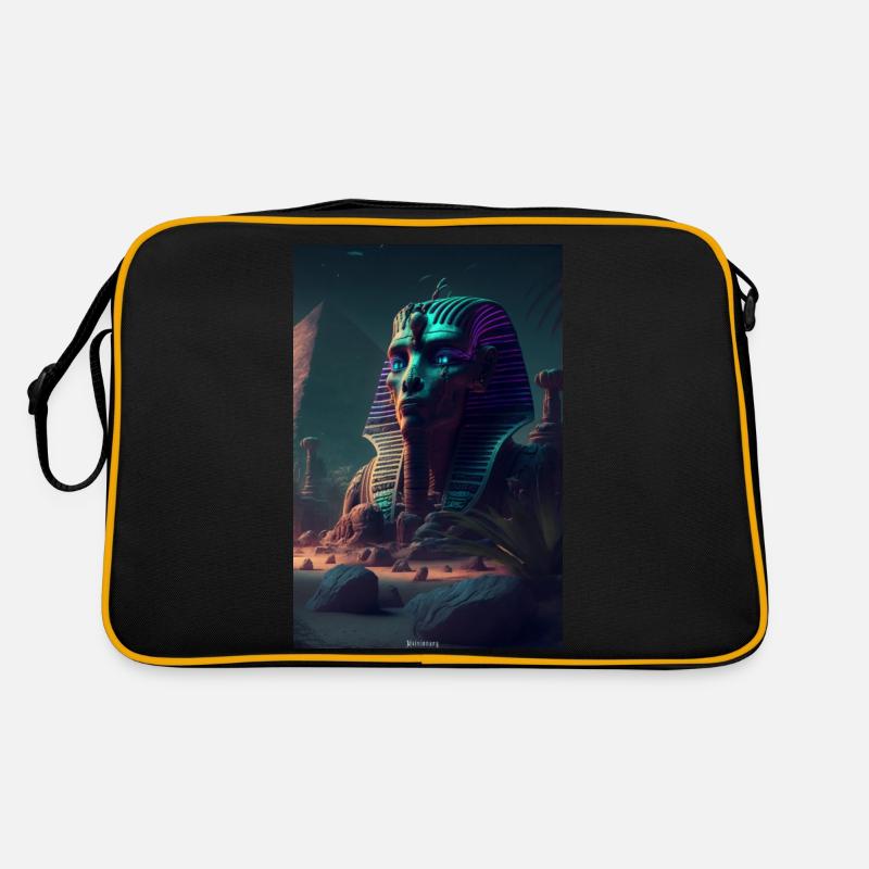 Sphinx d’un pharaon extraterrestre de l’Égypte ancienne Sac Retro