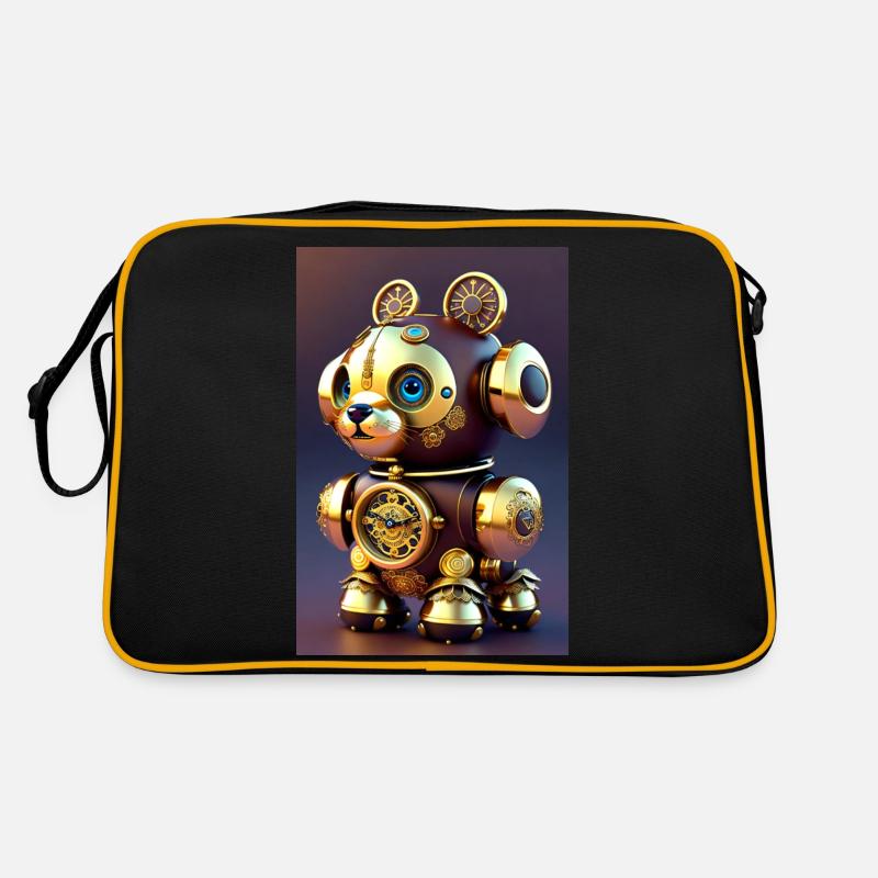 Cute Clockwork Baby Pooch Android Retro Bag