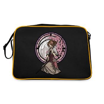 Manga girl - Sac Retro - noir/or - Dos