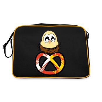 Alsace Chick - Retro Bag - black/gold - Back