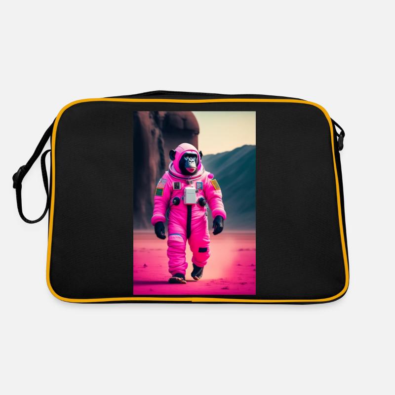 Un chimpanzé dans l’espace Sac Retro