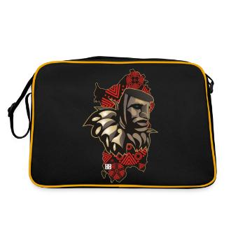 Mamuthone Sardaigne - Sac Retro - noir/or - Dos